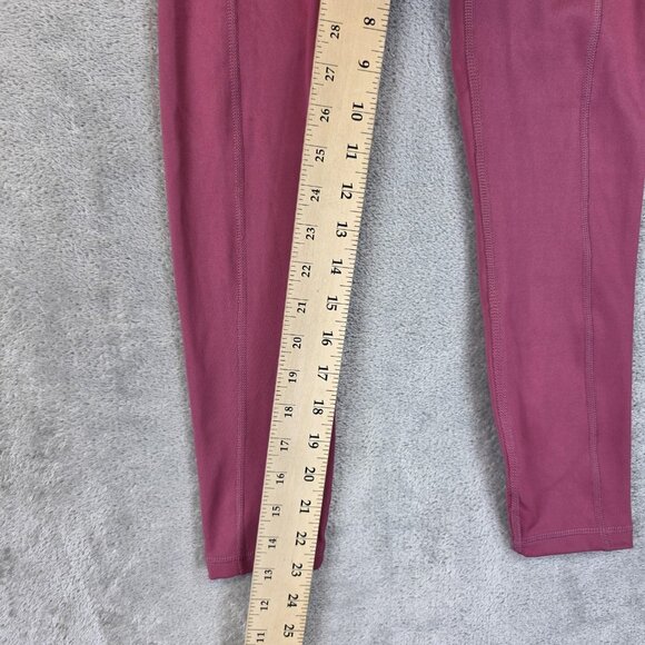 Victoria's Secret Sport Leggings Womens XS Short Mauve Essential 7/8 Pockets - Picture 5 of 13